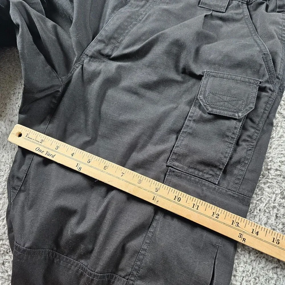 5.11 Tactical Pants Mens 34x30 Black Taclite Pro Ripstop Cargo Utility Military